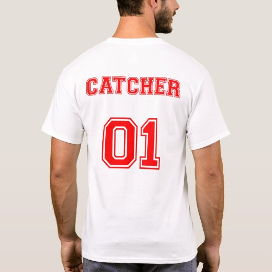 BENT U EEN VANGER OF EEN PITCHER? T-SHIRT (Achterkant)