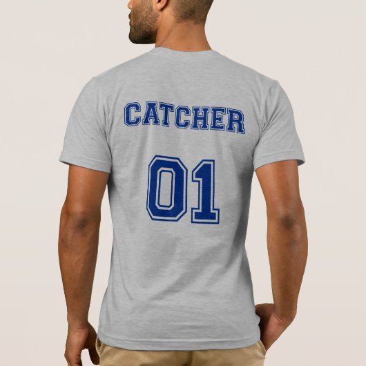 BENT U EEN VANGER OF EEN PITCHER? T-SHIRT (Achterkant)