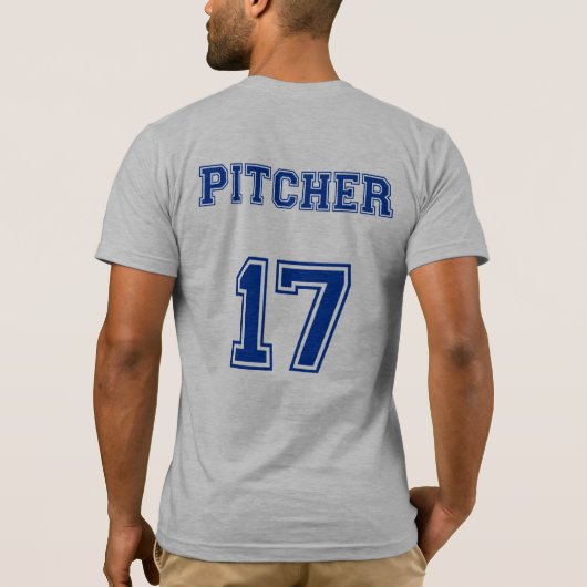 BENT U EEN VANGER OF EEN PITCHER? T-SHIRT (Achterkant)