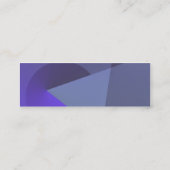 Bent u geometrische 8 Visitekaartjes? Mini Visitekaartje (Achterkant)