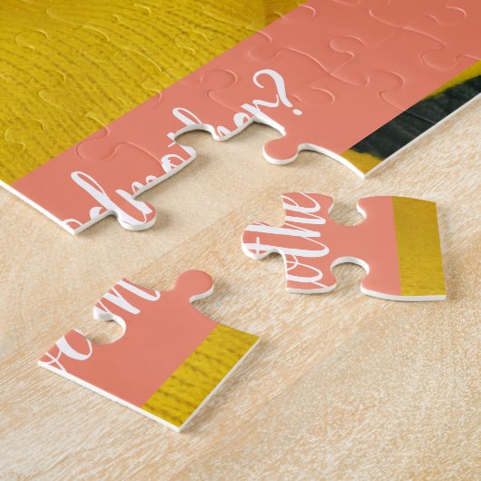 Bent u godmoeder met foto? legpuzzel (Zijkant)