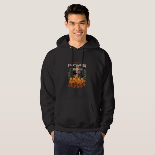 Bent u Herfst O Ween Jesus? Hoodie (Voorkant volledig)