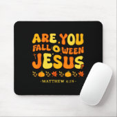 Bent U Herfst O Ween Jezus Matteus 4_19 Halloween Muismat (Met muis)