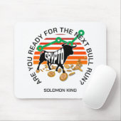 Bent u klaar CRYPTO BULL RUN Bitcoin Muismat (Met muis)