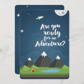 Bent u klaar voor een avontuur? JA! Kaart (Voorkant / Achterkant)
