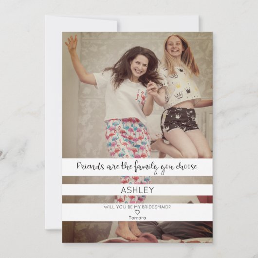 Bent u mijn aangepaste fotovoorstel voor het brief (Voorkant)