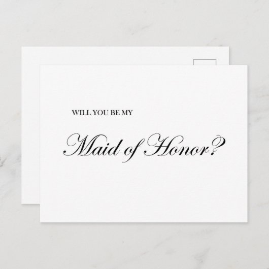 Bent u mijn assistent van Kaart van het eerbetoon? (Voorkant / Achterkant)