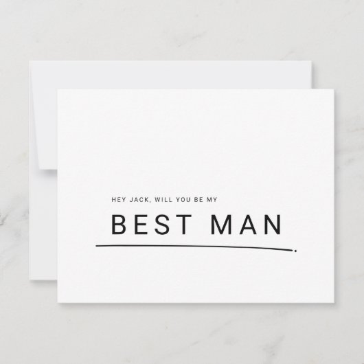 Bent u mijn beste 'Bridal Party'-Kaart? Kaart (Voorkant)