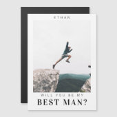 Bent u mijn beste man minimalistische foto Modern (Voorkant / Achterkant)