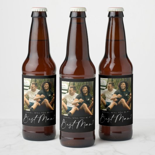 Bent u mijn beste voorstel met foto? bier etiket (Flessen)