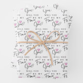 Bent u mijn Bloemenmeisje-opbergpapierbladen? Inpakpapier Vel (In situ)