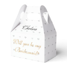 Bent u mijn Bridesmaid?