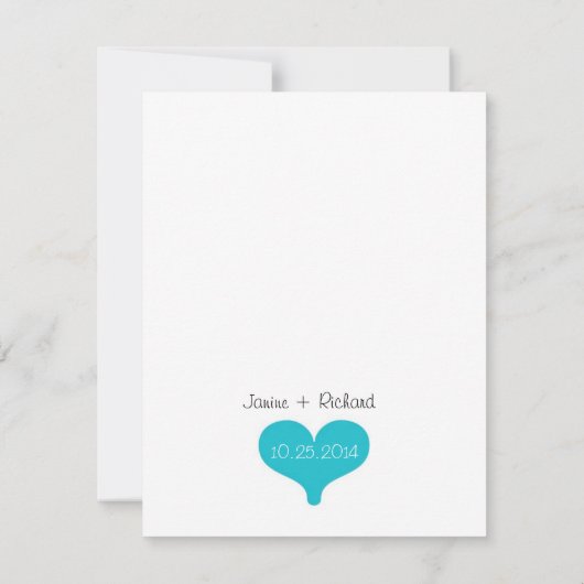 Bent u mijn Bridesmaid? Blue/Black Poem NIECE Kaart (Achterkant)