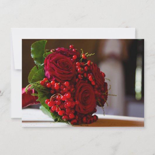 Bent u mijn Bridesmaid Bouquet-uitnodiging? Kaart (Voorkant)