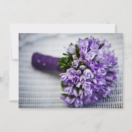 Bent u mijn Bridesmaid Bouquet-uitnodiging? Kaart (Voorkant)