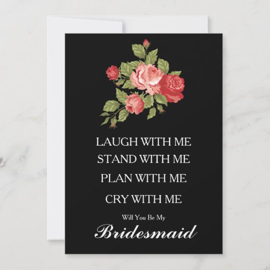 Bent u mijn Bridesmaid? Bridesmaid-voorstel in Kaart (Voorkant)
