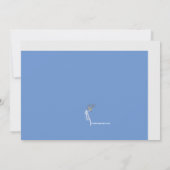 Bent u mijn Bridesmaid Card Blue/White? Kaart (Achterkant)