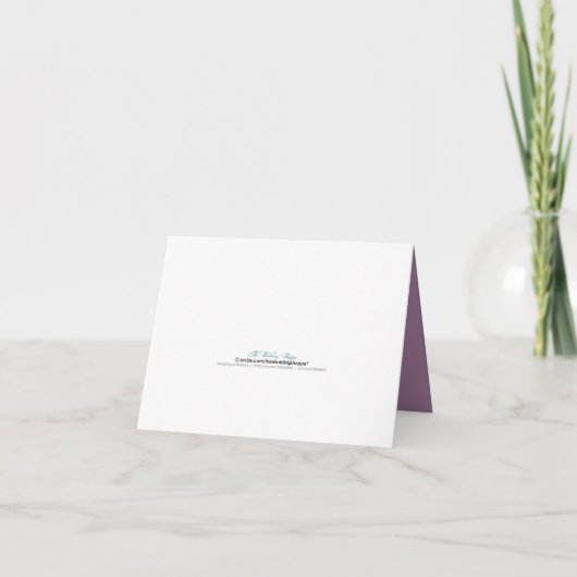 Bent u mijn Bridesmaid Card (lavender)? (Achterkant)