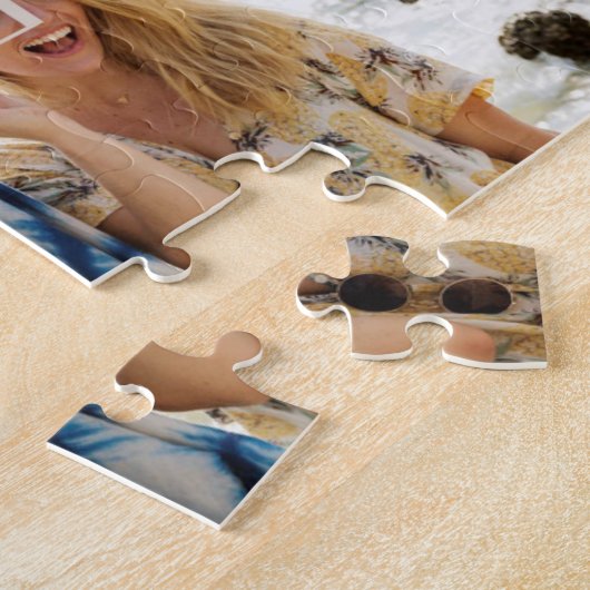 Bent u mijn Bridesmaid Custom Photo Puzzle Gift Legpuzzel (Zijkant)