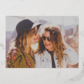 Bent u mijn Bridesmaid Folie-uitnodiging? Folie Uitnodiging (Achterkant)