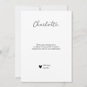 Bent u mijn Bridesmaid-fotovoorstel Kaart? (Achterkant)