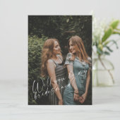 Bent u mijn Bridesmaid-fotovoorstel Kaart? Kaart (Staand voorkant)