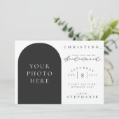 Bent u mijn Bridesmaid-fotovoorstel Kaart? Kaart (Staand voorkant)