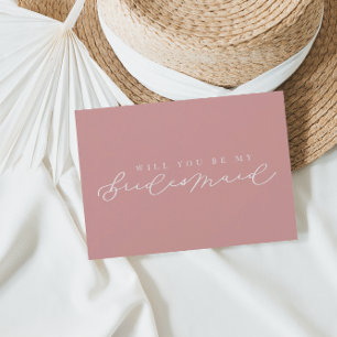 Bent u mijn Bridesmaid-fotovoorstel Kaart? Kaart