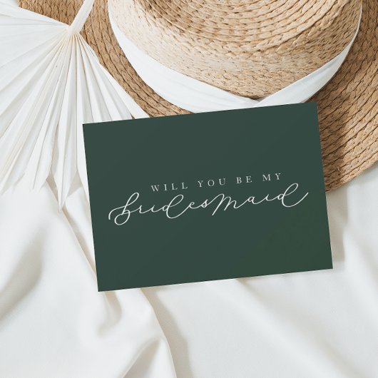 Bent u mijn Bridesmaid-fotovoorstel Kaart? Kaart