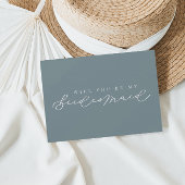 Bent u mijn Bridesmaid-fotovoorstel Kaart? Kaart