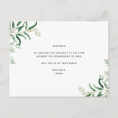 Bent u mijn Bridesmaid-kaartje Aankondigingskaart (Achterkant)