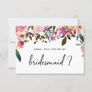 Bent u mijn Bridesmaid-kaartje? Kaart