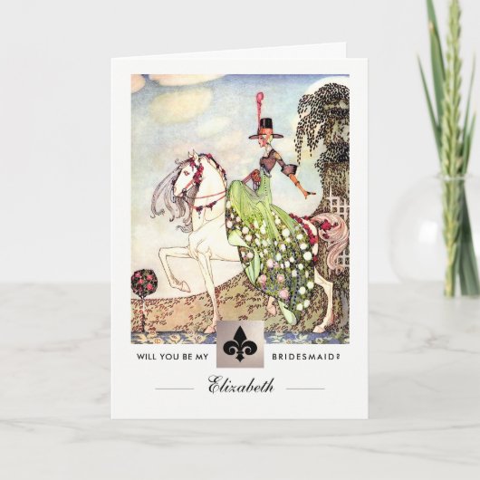 Bent u mijn Bridesmaid?  kunst (Voorkant)