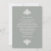 Bent u mijn Bridesmaid?  kunst Kaart (Achterkant)