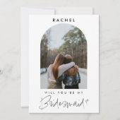 Bent u mijn Bridesmaid minimalist Foto Modern (Voorkant)