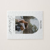 Bent u mijn Bridesmaid minimalist Foto Modern Legpuzzel (Horizontaal)