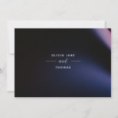 Bent u mijn Bridesmaid Modern Moody Black Dark? Kaart (Achterkant)