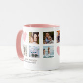 Bent u mijn Bridesmaid PHOTO COLLAGE BFF Gift L Mok (Voorkant links)