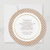 Bent u mijn Bridesmaid? Waterverf Flowers Kaart (Achterkant)