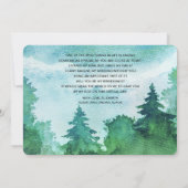 Bent u mijn Bridesmaid? Wilde Meadow Wildbloemen Kaart (Achterkant)