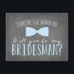 Bent u mijn BRIDESMAN? Kaart<br><div class="desc">Persoonlijke briefkaart</div>