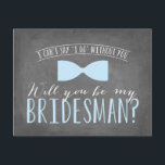 Bent u mijn BRIDESMAN? Kaart<br><div class="desc">Persoonlijke briefkaart</div>