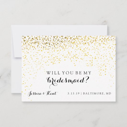 Bent u mijn briefkaart - Confetti Fab ons? (Voorkant)