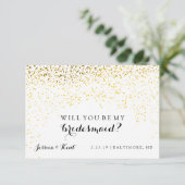 Bent u mijn briefkaart - Confetti Fab ons? (Staand voorkant)