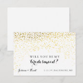 Bent u mijn briefkaart - Confetti Fab ons? (Voorkant / Achterkant)