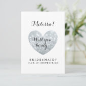 Bent u mijn briefkaart - Glitter Fab (Staand voorkant)