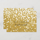 Bent u mijn briefkaart - Mousserend Gold (Voorkant / Achterkant)