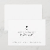 Bent u mijn briefkaart - Ring (Voorkant / Achterkant)