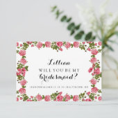 Bent u mijn briefkaart - Rozen (Staand voorkant)