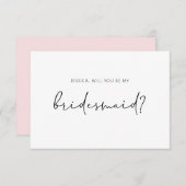 Bent u mijn briefkaart voor het voorstel? (Voorkant / Achterkant)